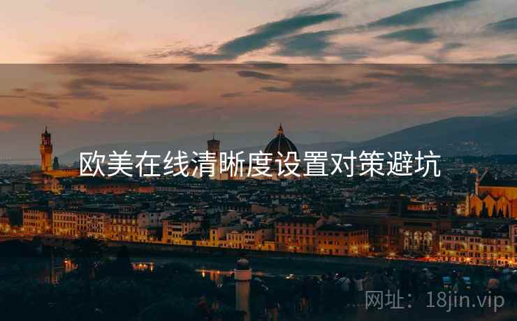 欧美在线清晰度设置对策避坑