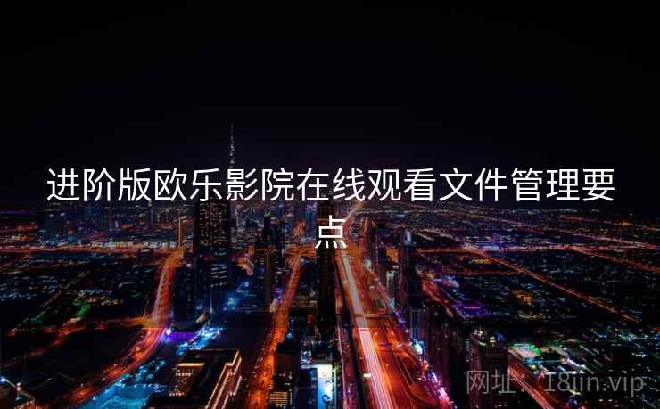 进阶版欧乐影院在线观看文件管理要点