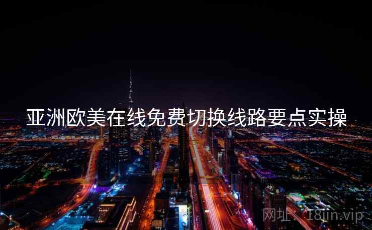 亚洲欧美在线免费切换线路要点实操