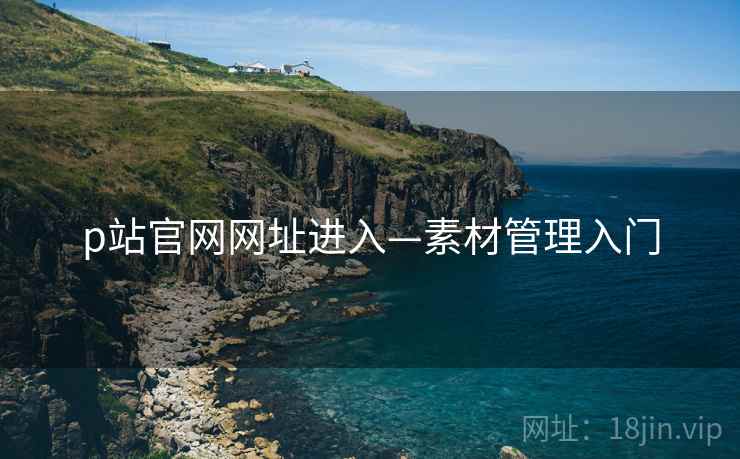 p站官网网址进入—素材管理入门