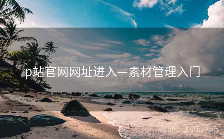 p站官网网址进入—素材管理入门