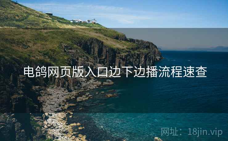 电鸽网页版入口边下边播流程速查
