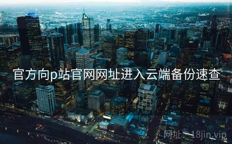 官方向p站官网网址进入云端备份速查
