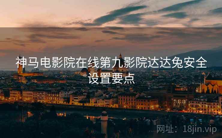 神马电影院在线第九影院达达兔安全设置要点